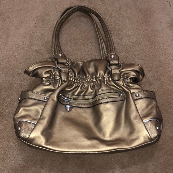 Wilson’s Leather Gold and Silver Purse - Picture 2 of 6